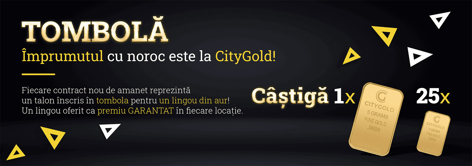 Participă la Tombola CityGold